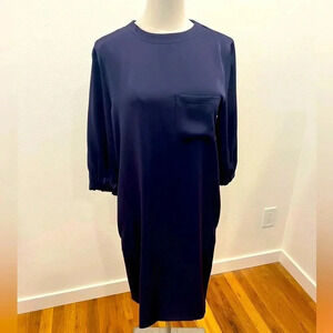 Vince shift dress - size XS, navy blue